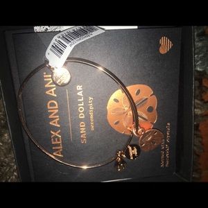 Alex and Ani Sand Dollar Bracelet